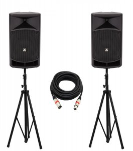 Portatif Aktif 12” Kablosuz Ses Sistemi 